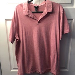 V-neck polo